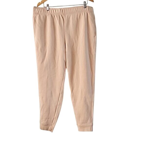 VRST Men’s Minimal Pink Fleece Joggers – Size Large – NWT – Athletic Sweatpants - Picture 2 of 6